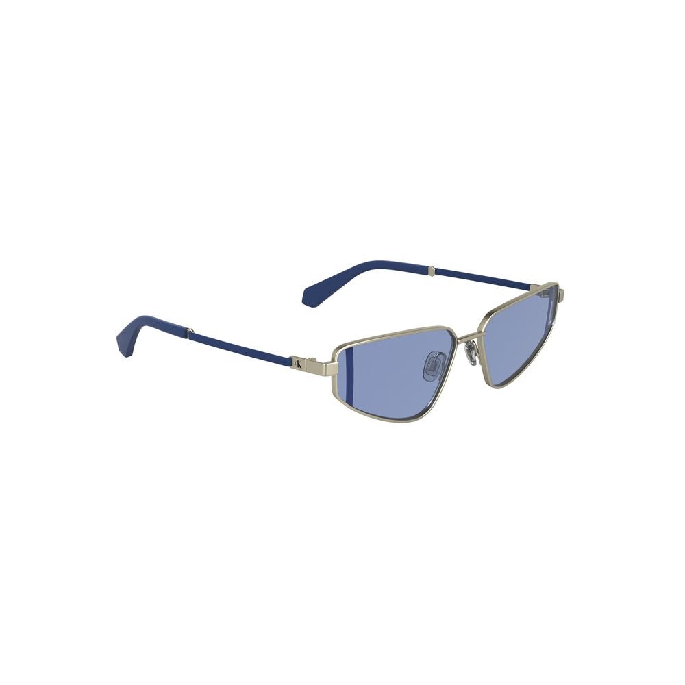 Gray Metal Sunglasses
