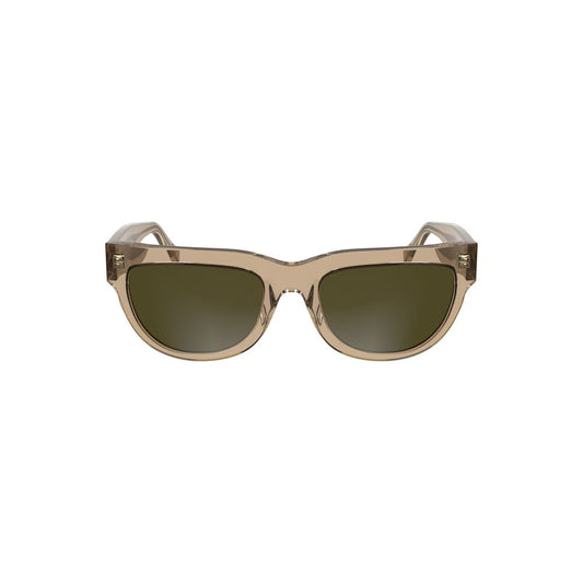 Lunettes de soleil en acétate marron