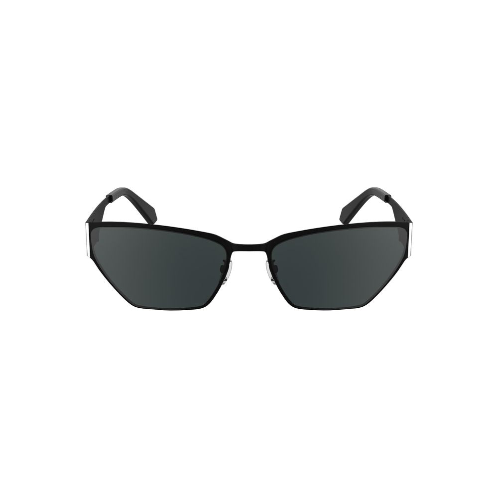 Lunettes de soleil en métal noir