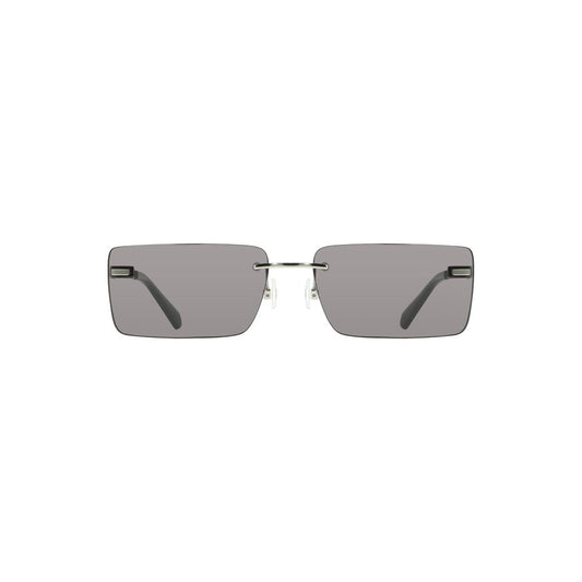 Lunettes de soleil en métal noir