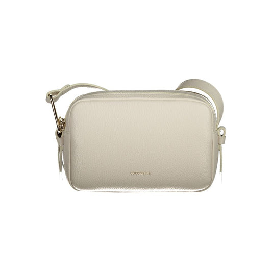Sac à main en cuir blanc