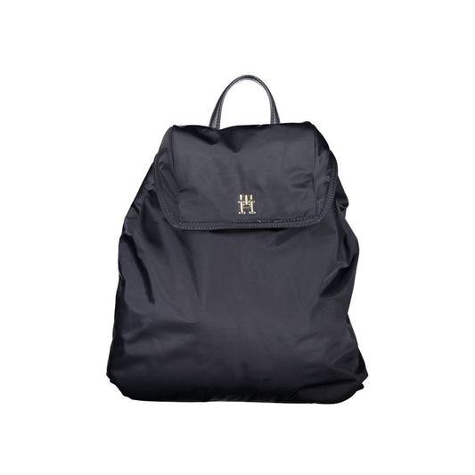 Sac à dos bleu en polyester pour femme