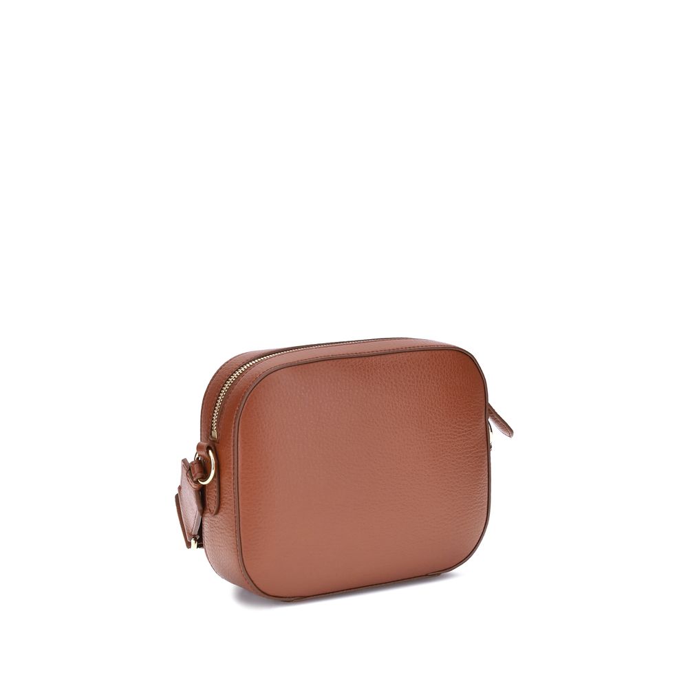Faux Leather Shoulder Bag