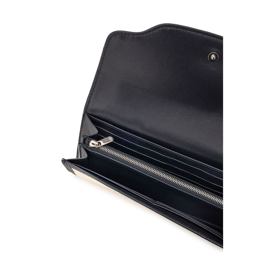 Canvas and Leather Wallet