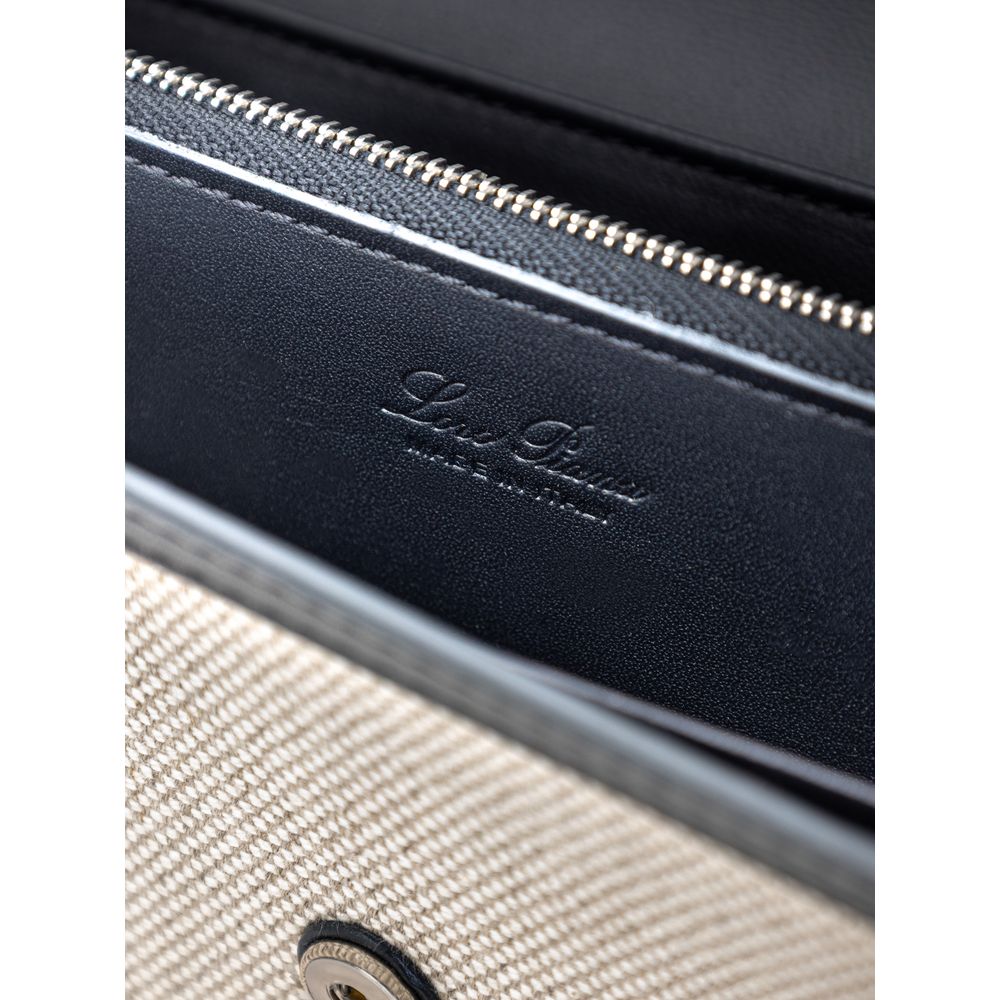 Canvas and Leather Wallet