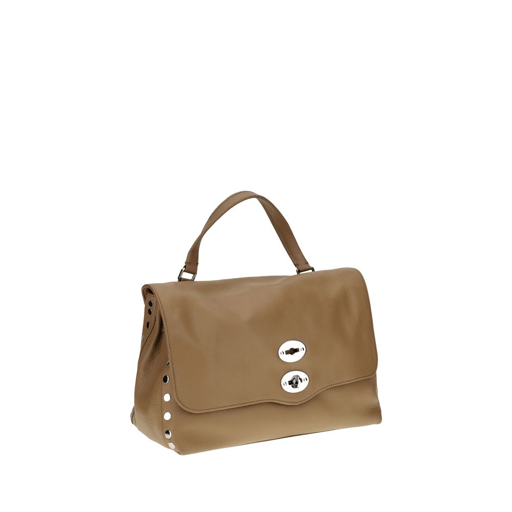 Medium Postina Bag in Tumbled Leather