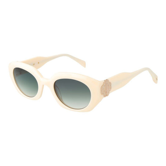 Lunettes de soleil blanches pour femmes