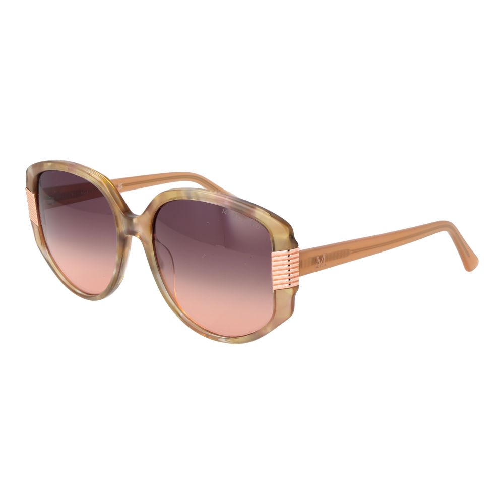 Lunettes de soleil beiges pour femmes