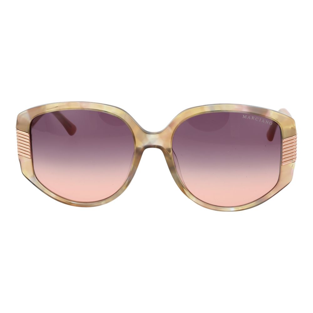 Lunettes de soleil beiges pour femmes