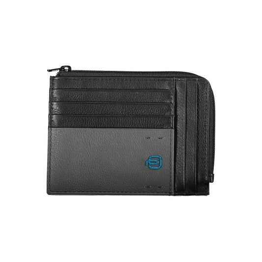 Card Holder Wallet with Zipped Coin Pocket