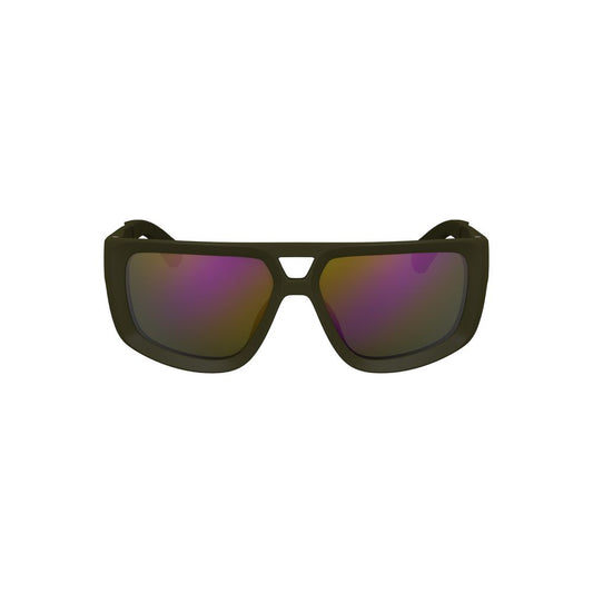 Green Plastic Sunglasses