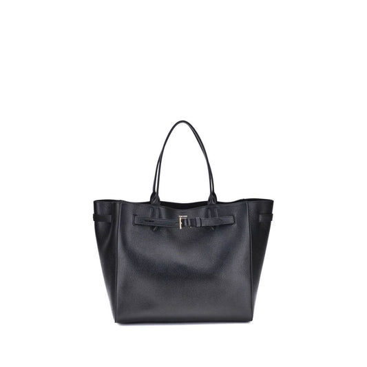 Grain Leather Audrey Large Tote