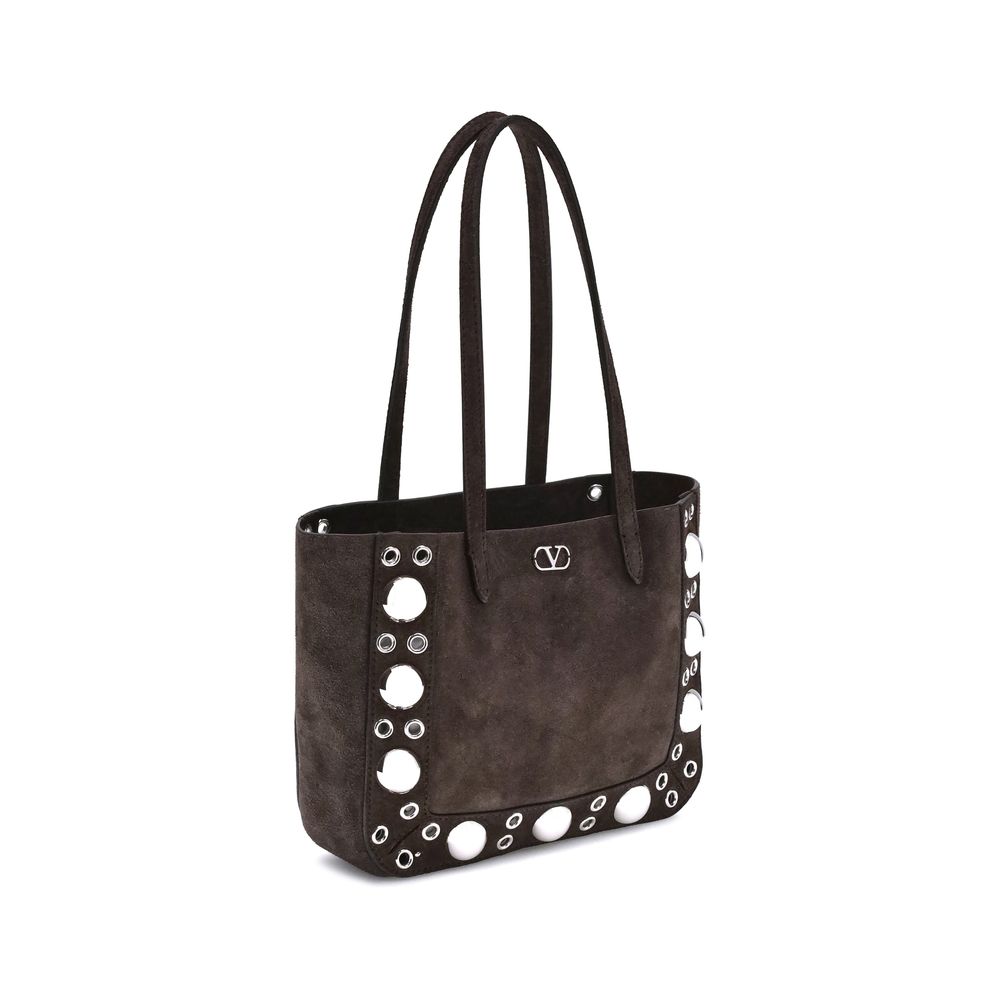 Nellcôte Mini Suede Shopping Bag