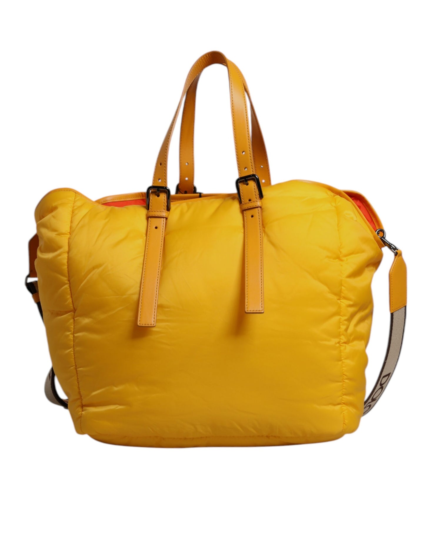 Nylon Logo Plaque Shopper