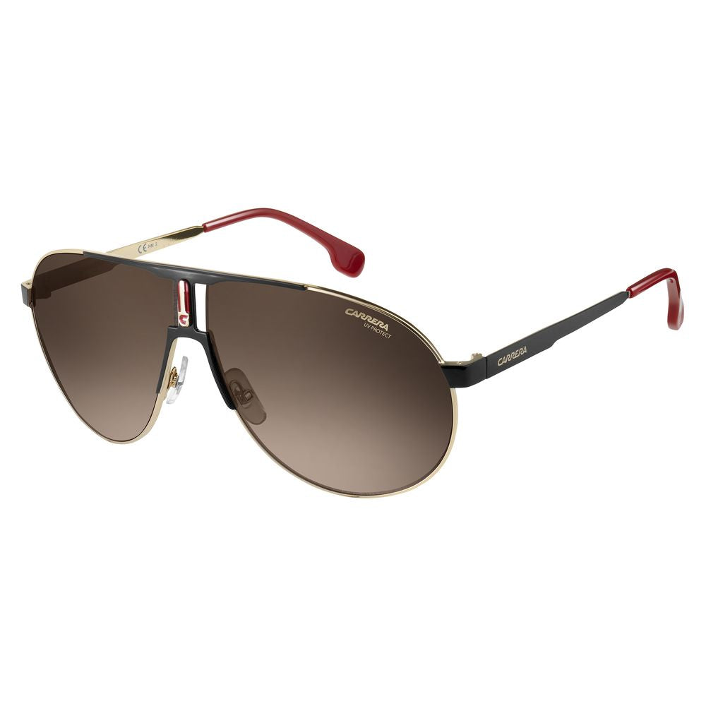 Lunettes de soleil en métal bicolore