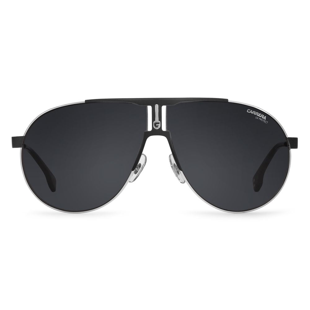 Lunettes de soleil en métal noir