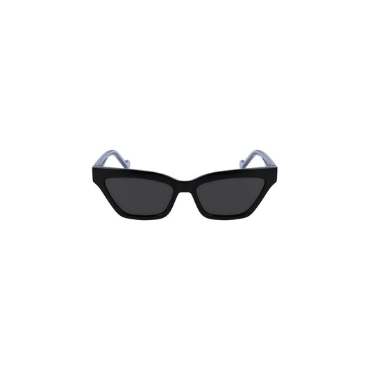 Lunettes de soleil noires injectées pour femmes