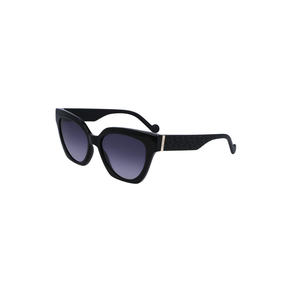 Lunettes de soleil noires bio-injectées pour femmes