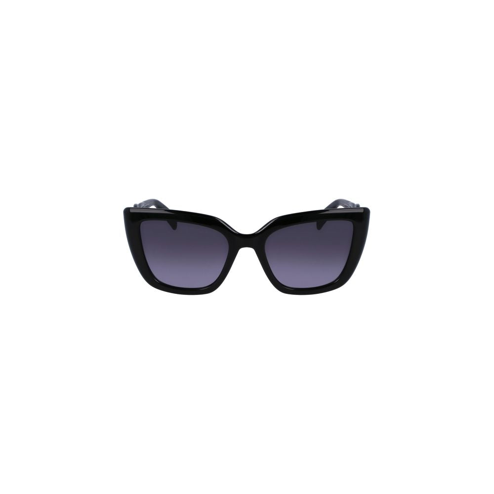 Lunettes de soleil noires bio-injectées pour femmes