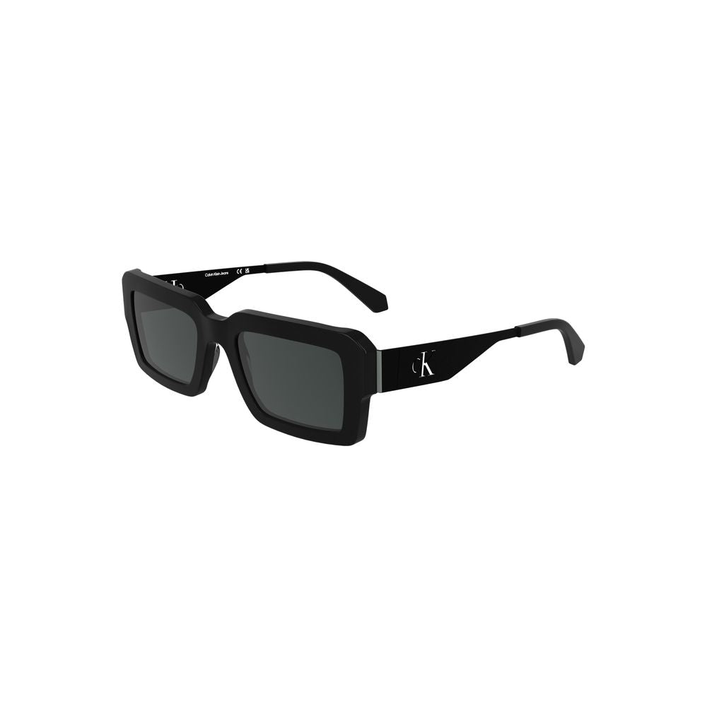 Lunettes de soleil en acétate noir