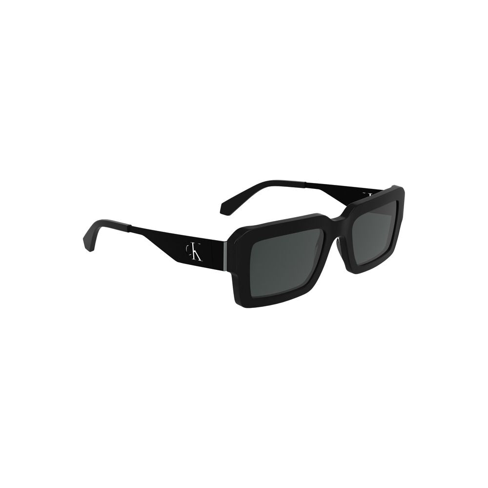 Lunettes de soleil en acétate noir