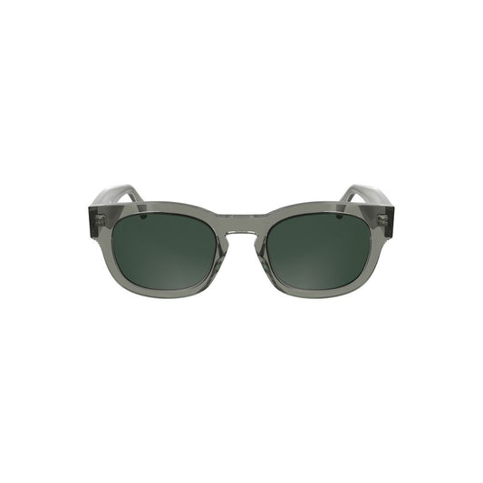 Lunettes de soleil en acétate marron