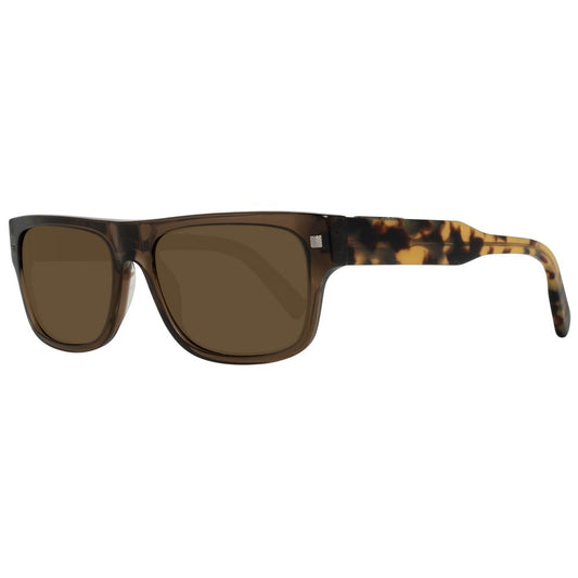 Lunettes de soleil marron pour hommes