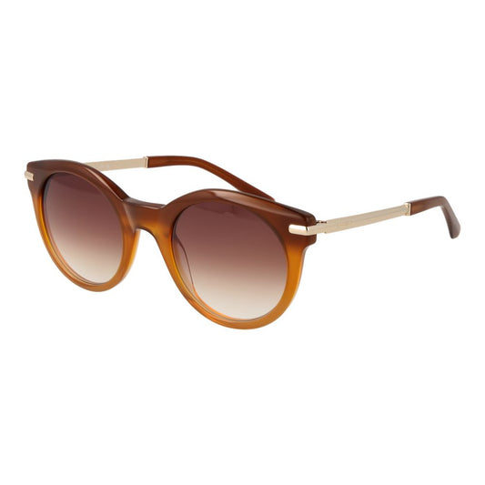 Lunettes de soleil orange pour femmes