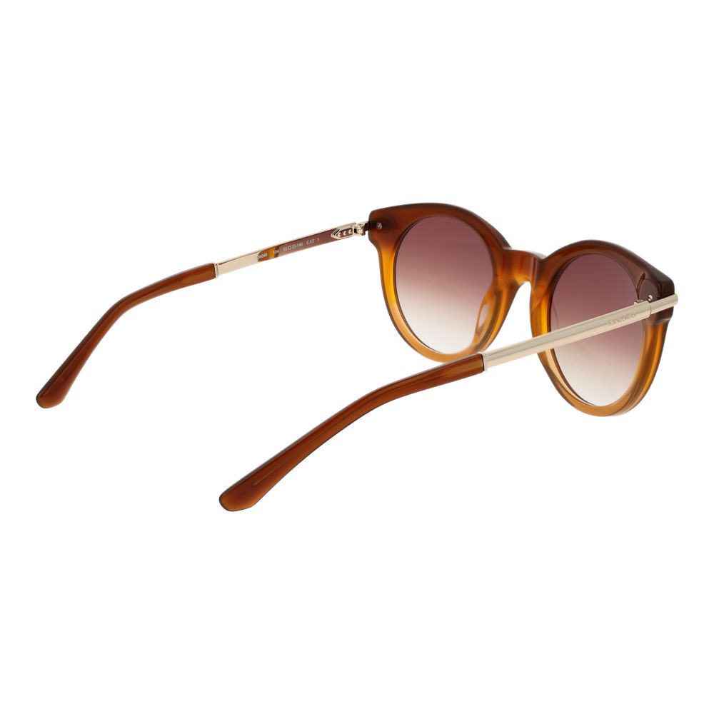 Gafas de sol naranjas para mujer