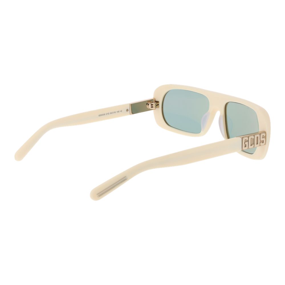 Lunettes de soleil unisexes crème