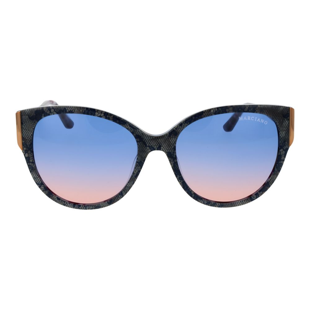 Lunettes de soleil bleues pour femmes