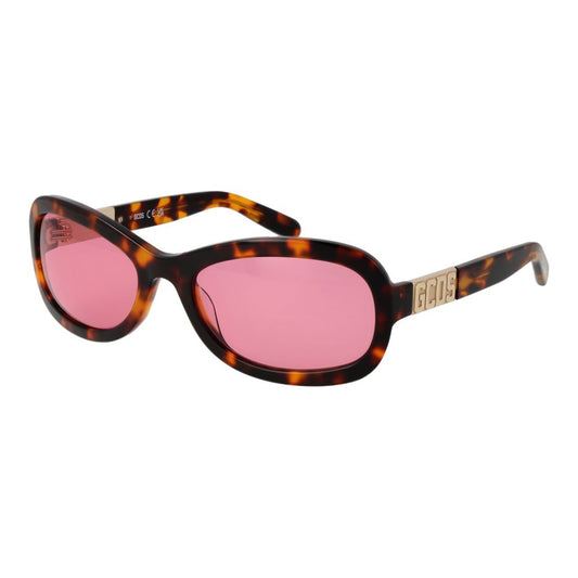 Lunettes de soleil unisexes marron