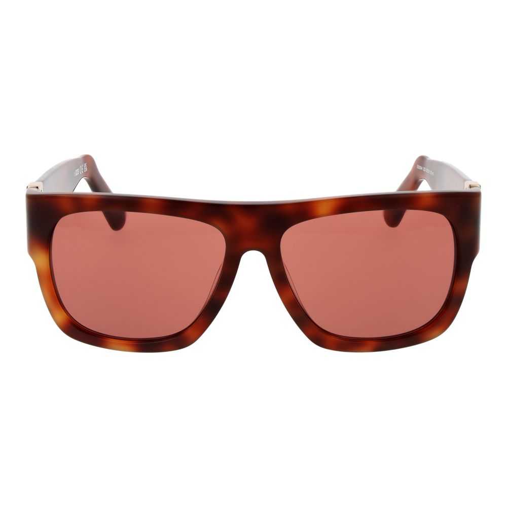 Lunettes de soleil unisexes marron