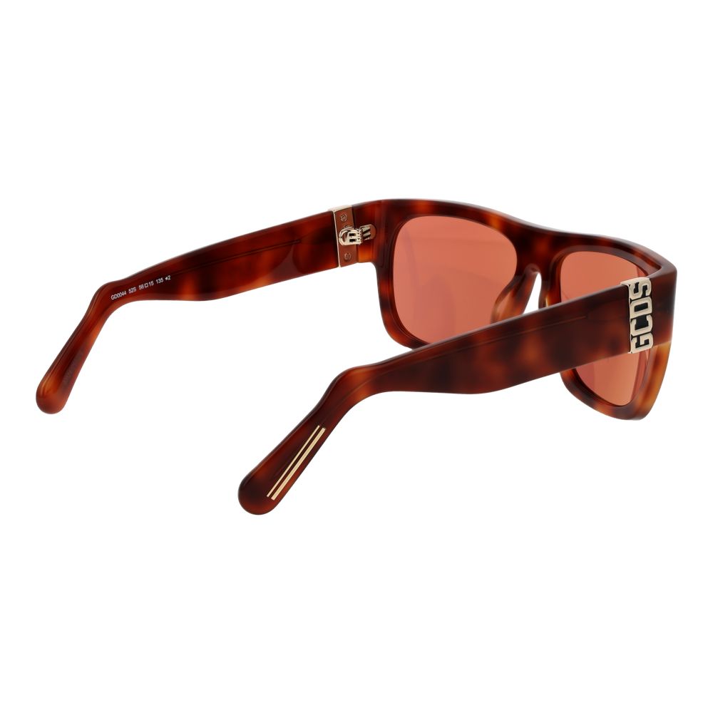 Lunettes de soleil unisexes marron