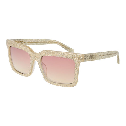 Gafas de sol unisex doradas
