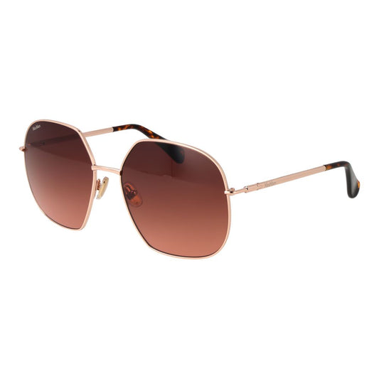 Lunettes de soleil pour femmes en or rose