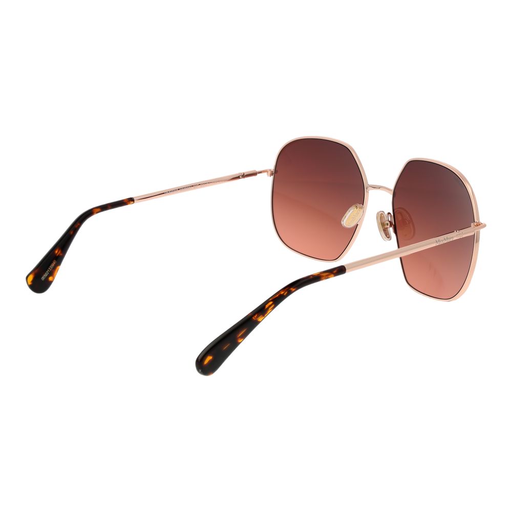 Lunettes de soleil pour femmes en or rose