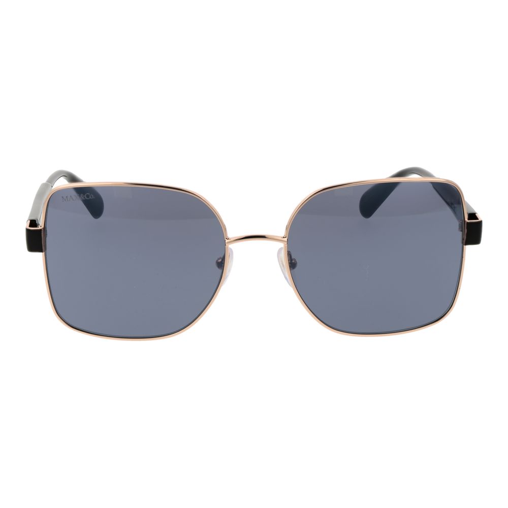 Lunettes de soleil pour femmes en or rose