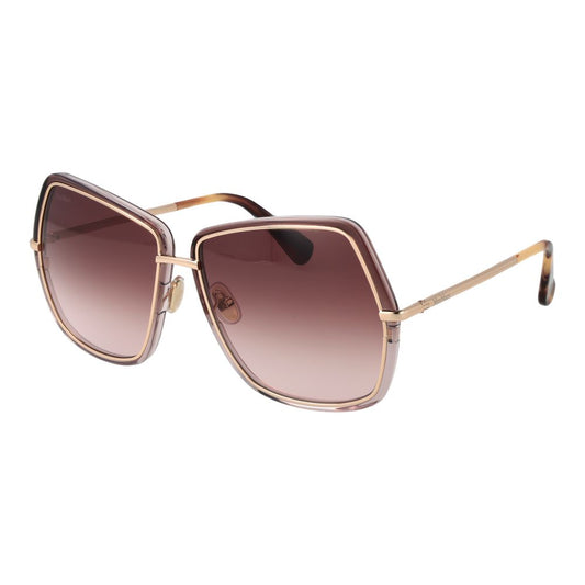 Lunettes de soleil dorées pour femmes