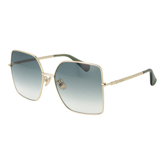 Lunettes de soleil dorées pour femmes