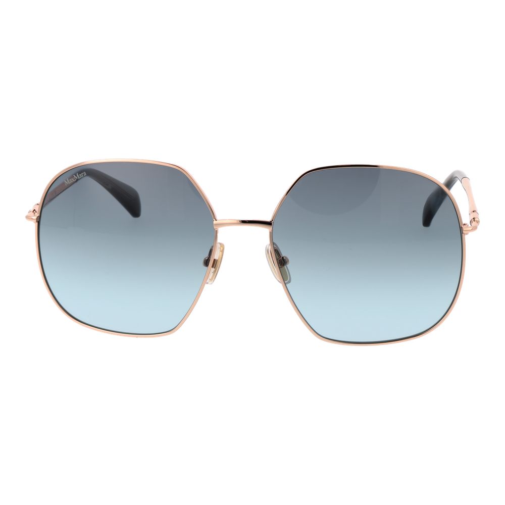 Lunettes de soleil pour femmes en or rose