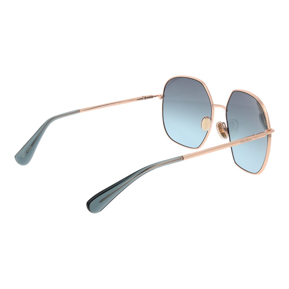 Lunettes de soleil pour femmes en or rose