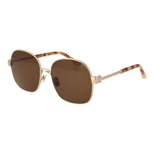 Lunettes de soleil dorées pour femmes