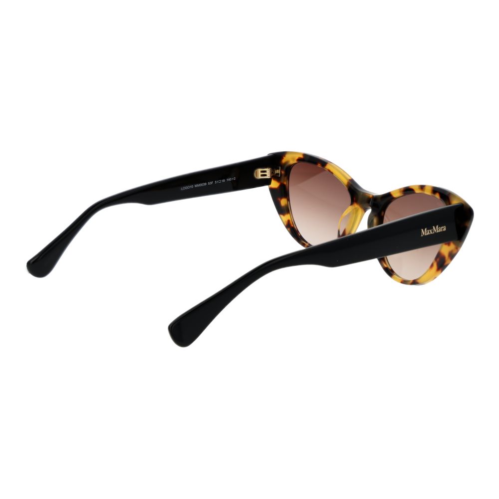 Lunettes de soleil jaunes pour femmes
