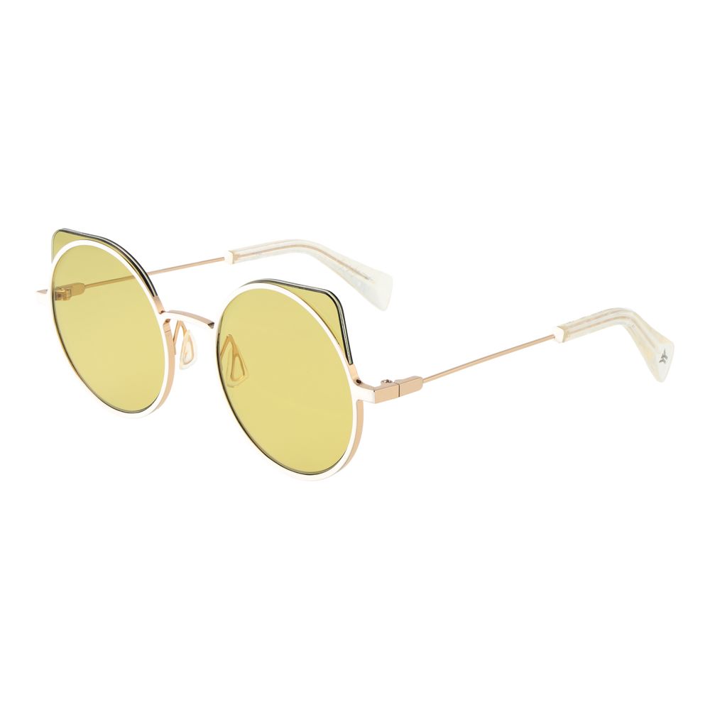 Lunettes de soleil unisexes blanches