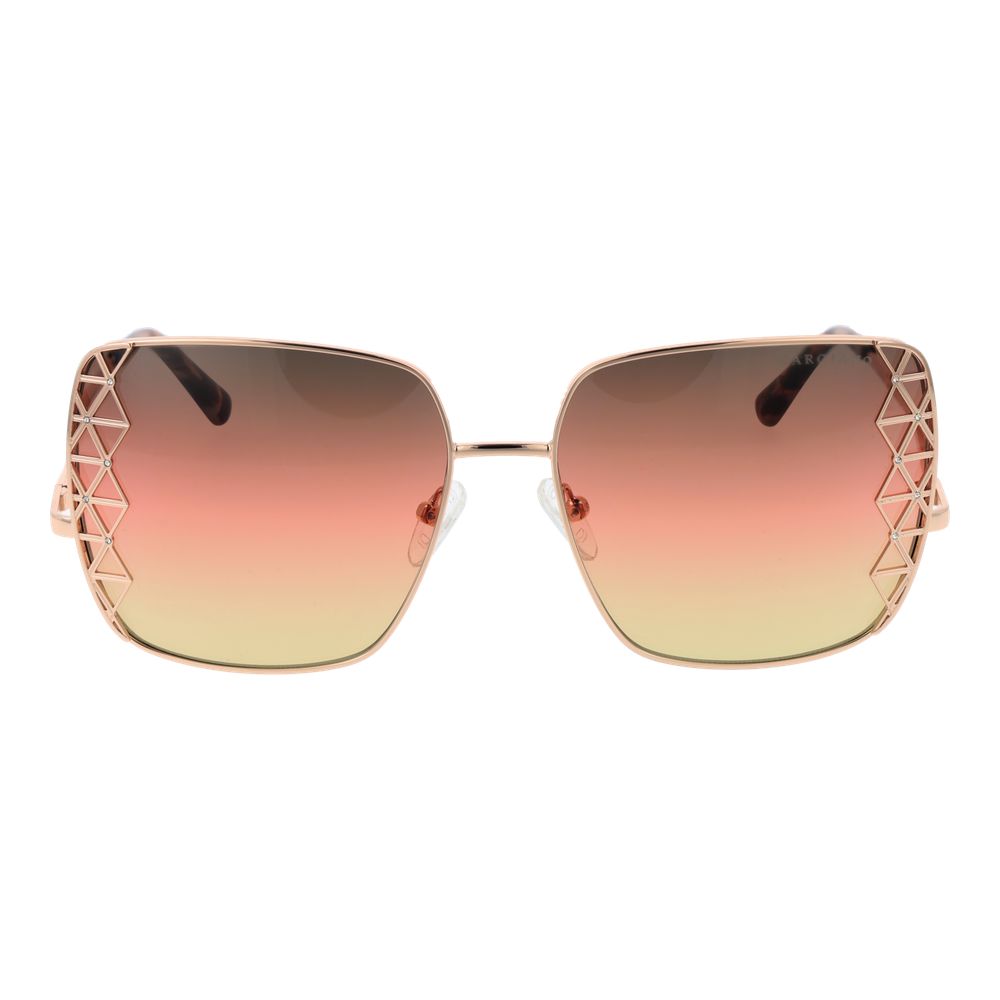 Gafas de sol de oro rosa para mujer