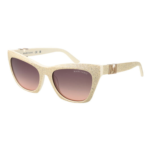 Lunettes de soleil crème pour femmes