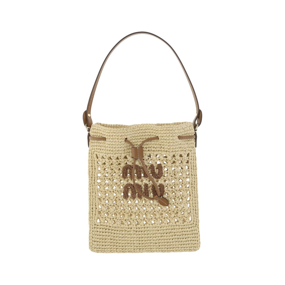 Raffia Woven Shoulder Bag