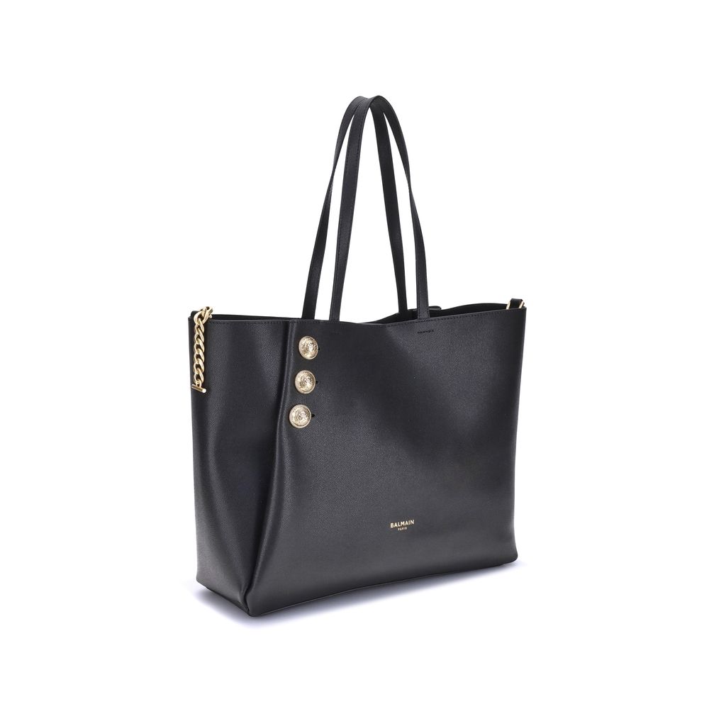 Emblème Grained Calfskin Tote Bag