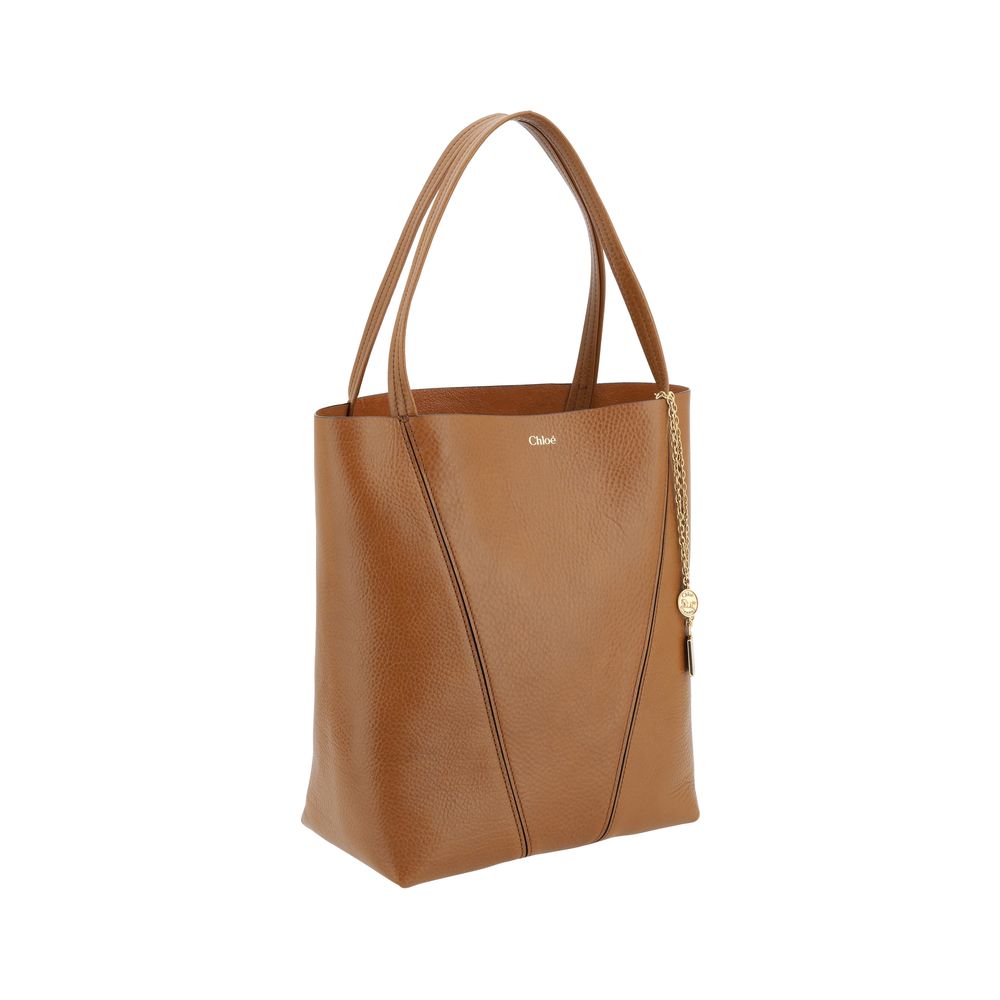 Bolso tote Spin en piel